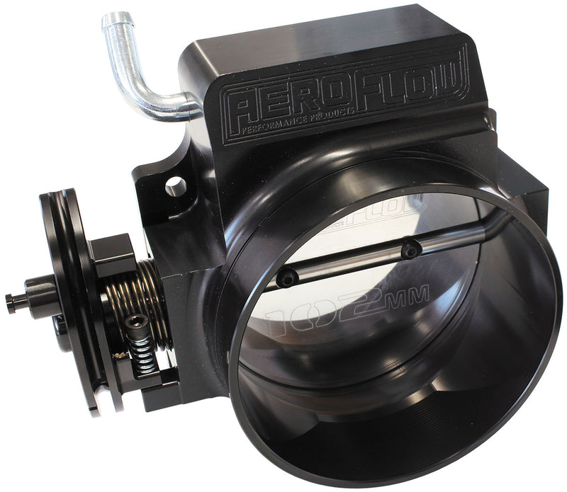 GM LS 102MM THROTTLE BODY     BLACK USES STD IDLE & TPS