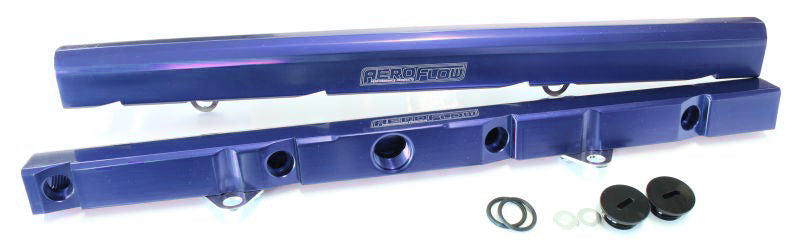 FORD WINDSOR EFI RAIL KIT     BLUE