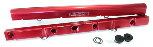 FORD WINDSOR EFI RAIL KIT     RED