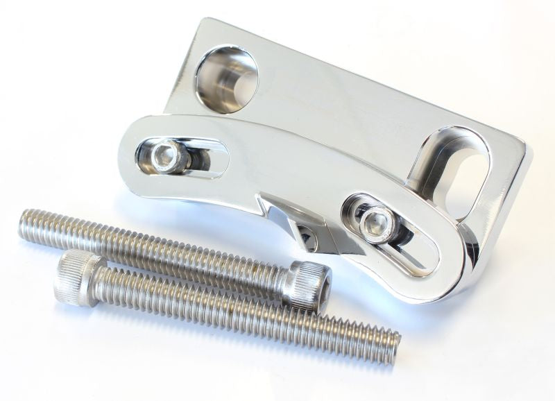 SB FORD 302W 351W 10 O'CLOCK  TIMING TAB POINTER CHROME