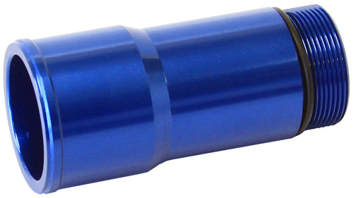1.5" RADIATOR HOSE ADAPTER    BLUE SHORT 2.75" LENGTH CVR