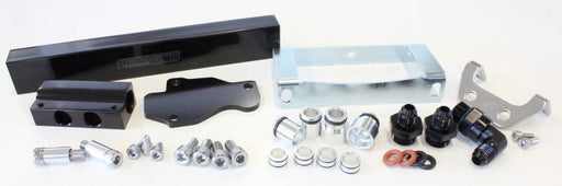 ROTARY FUEL RAIL KIT SERIES 6 7 & 8. MAZDA RX7 BLACK