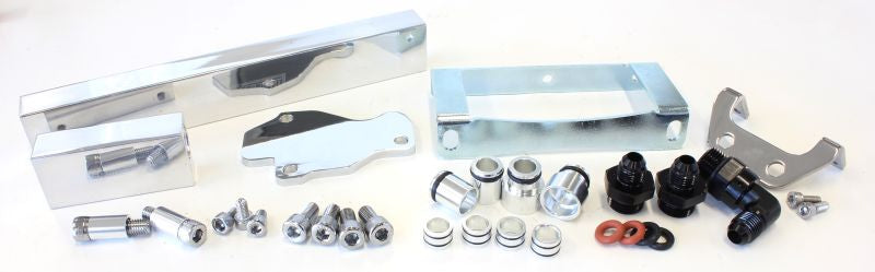 ROTARY FUEL RAIL KIT SERIES 6 7 & 8. MAZDA RX7 BLUE