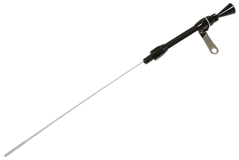 SB CHEV ENGINE DIPSTICK EARLY MODEL PASSENGER SIDE BLACK