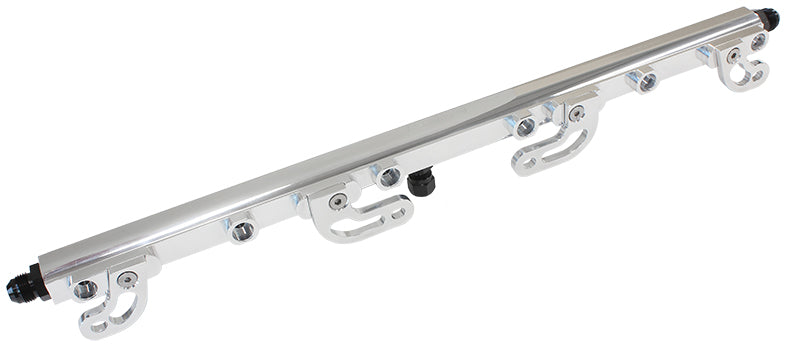 FORD XR6/BARRA 4.0L BILLET FUEL RAIL SILVER