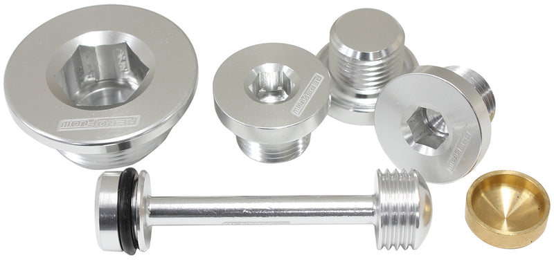 GM LS WELSH PLUG KIT          WITH 6061 BARBELL FREEZE