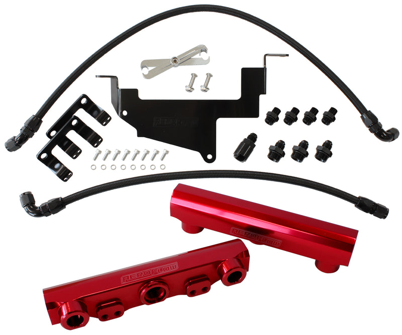 TOYOTA 86 / BRZ FUEL RAIL KIT -8ORB INLETS / OUTLETS SCION
