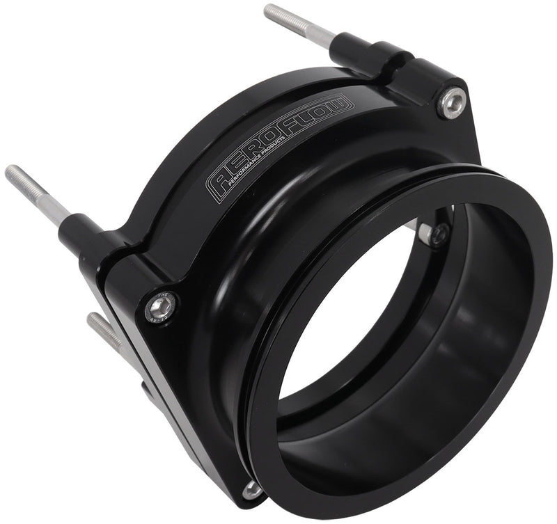 GM LS 102mm THROTTLE ADAPTER  INTERCOOLER CLAMP 4 INCH BLACK