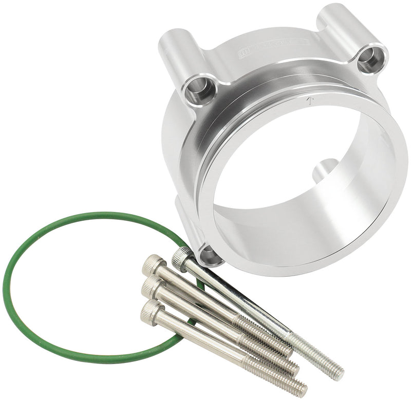 FORD FG DBW 70mm THROTTLE ADAPTER INTERCOOLER CLAMP 3" SILVE