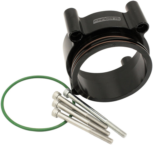 FORD FG DBW 70mm THROTTLE ADAPTER INTERCOOLER CLAMP 3" BLACK