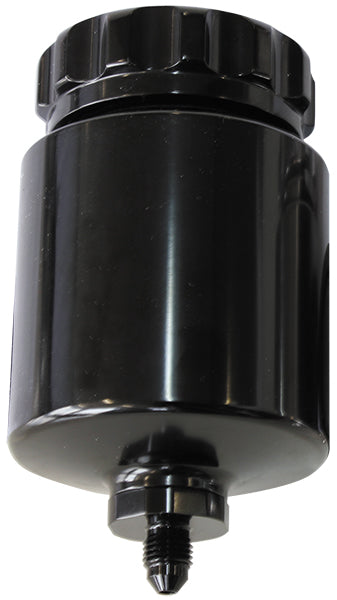 UNIVERSAL CLUTCH BRAKE MASTER REMOTE BILLET RESERVOIR BLACK