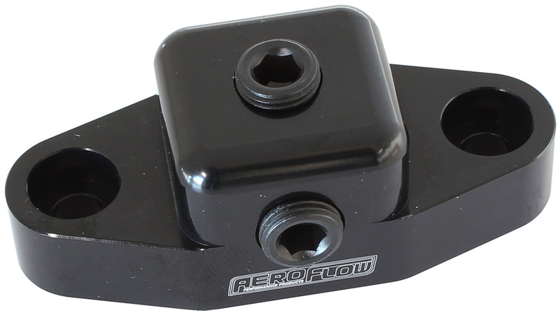 GM LS OIL PORT ADAPTER ALLOWS TWIN TURB, SINGL TURB & GAUGE