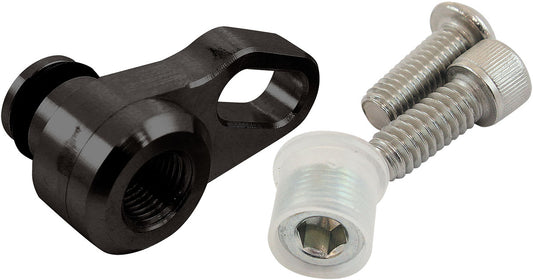 GM LS3 MAP SENSOR PORT ADAPTERREMOTE 1/8" NPT BLACK OEM     MANIFOLD Aeroflow - AF 64-2193