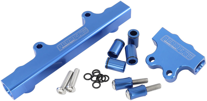 ROTARY FUEL RAIL KIT SERIES 4 & 5. MAZDA RX7 BLUE GEN 2
