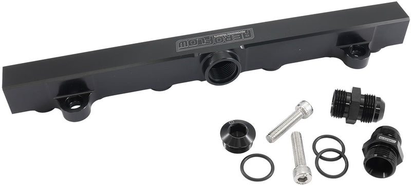 MITSUBISHI 4G63 EVO 4 to 9    FUEL RAIL -10ORB BLACK