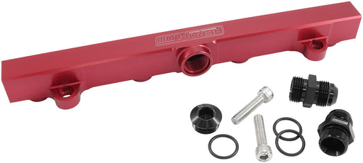 MITSUBISHI 4G63 EVO 4 to 9    FUEL RAIL -10ORB RED