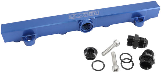 MITSUBISHI 4G63 EVO 4 to 9    FUEL RAIL -10ORB BLUE