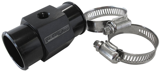 1-1/4" 32mm WATER TEMP HOSE   ADAPTER w/ 1/8" NPT GAUGE PORT Default Title