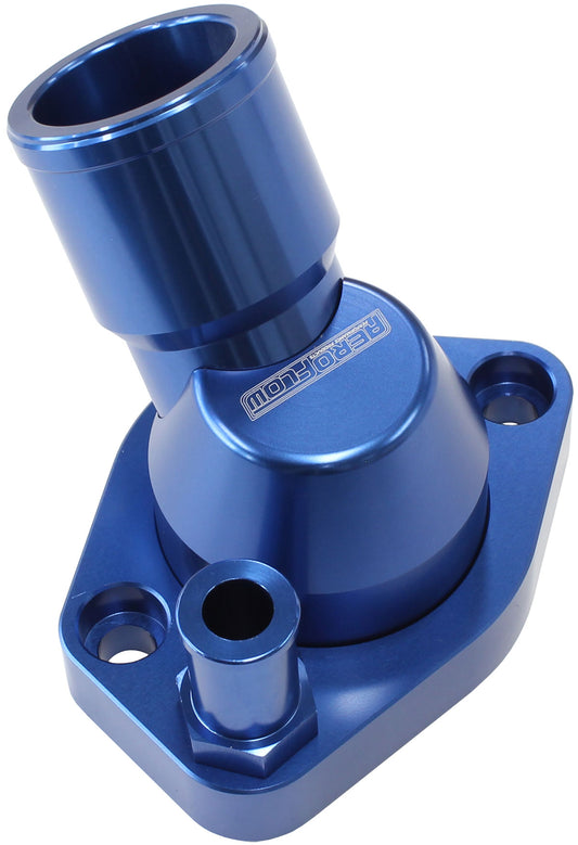FORD SB WINDSOR 45 DEG SWIVEL BLUE THERMOSTAT HOUSING       SBF Aeroflow - AF 64-2233 Default Title