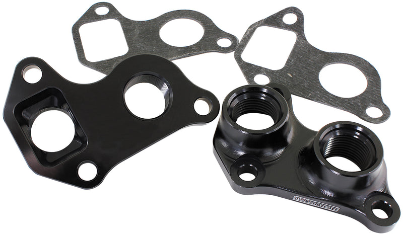 GM LS WATER PUMP PLATES       ADAPTER BLOCK -10ORB PAIR