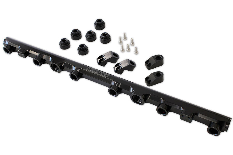 FUEL RAIL KIT SUIT TOYOTA  2JZGTE VVTI NON-VVTI BLACK