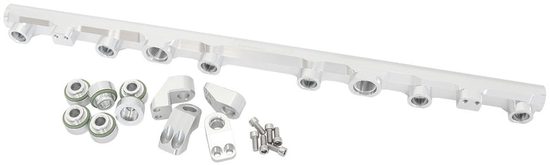 FUEL RAIL KIT SUIT TOYOTA  2JZGTE VVTI NON-VVTI SILVER
