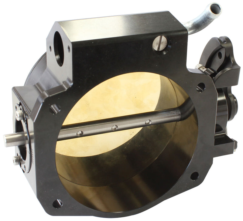 GM LS 105MM THROTTLE BODY     BLACK USES STD IDLE & TPS