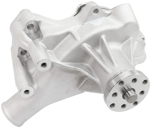 SMALL BLOCK CHEV LONG WATER   PUMP NATURAL CAST SBC