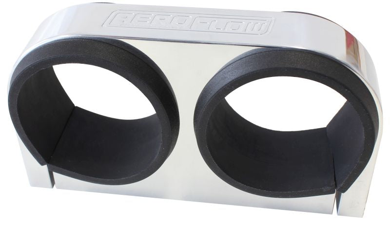 BILLET FUEL PUMP BRACKET BOSCHPOLISH DUAL SUITS BOSCH / AF49