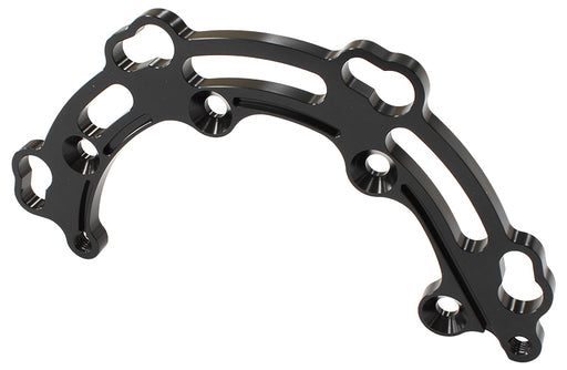 STARTER PLATE FOR BELT GUARD  SUIT STD ROOTS BLOWER BLACK