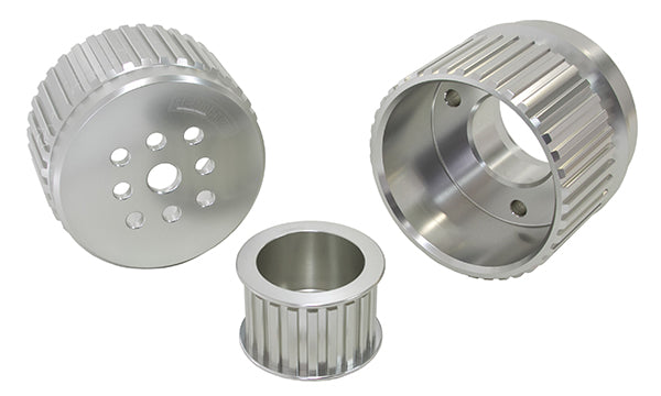 GILMER DRIVE KIT - SILVER     CHEV V8 WITH LONG W/PUMP