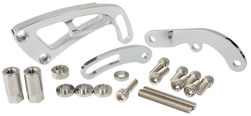 SBC MIDMOUNT POWER STEER PUMP L/SIDE-LONG PUMP BRACKET ONLY