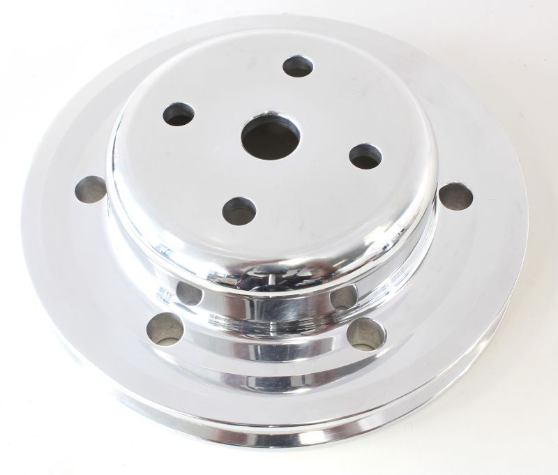BILLET WATER PUMP V PULLEY    HOLDEN V8 HQ-WB POLISHED