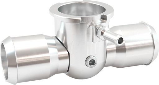 REMOTE RADIATOR HOSE FILLER   1-1/4-20 THREAD 42mm CAP BARB SILVER Aeroflow - AF 64-4039