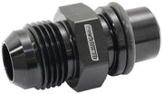 FORD BARRA THERMOSTAT -10AN   PRESS IN ADAPTER FITTING HEATETURBO Aeroflow - AF 64-4042BLK