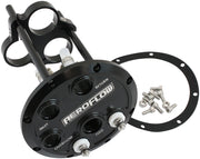 LOW PROFILE TRIPLE PUMP HANGERFUEL 450 525lph BLACK BILLET