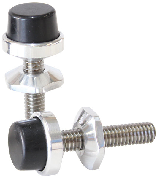 UNIVERSAL BILLET BONNET / HOODADJUSTERS 5/16"UNC THREAD pair