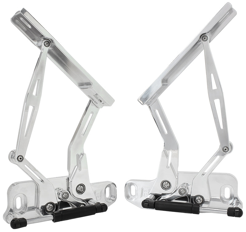 BILLET BONNET HINGE KIT POLISHHQ-WB HOLDEN, LH-UC TORANA new