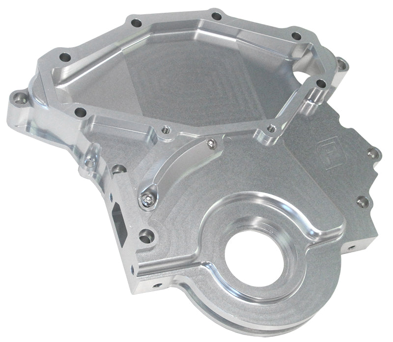 HOLDEN 304 308 BILLET TIMING  COVER ACCEPTS MECH FUEL PUMP