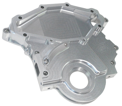 HOLDEN 304 308 BILLET TIMING  COVER ACCEPTS MECH FUEL PUMP