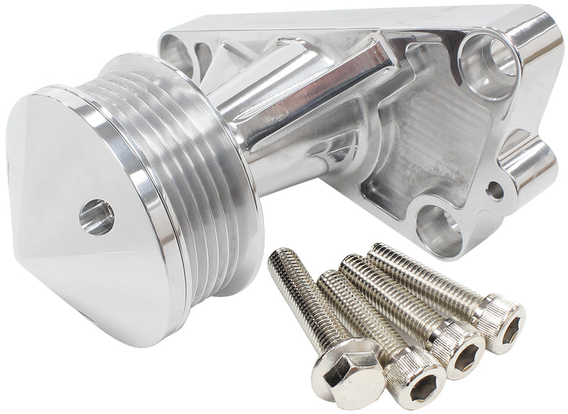 GM LS POWER STEERING DELETE   IDLER BRACKET AND PULLEY POLIS