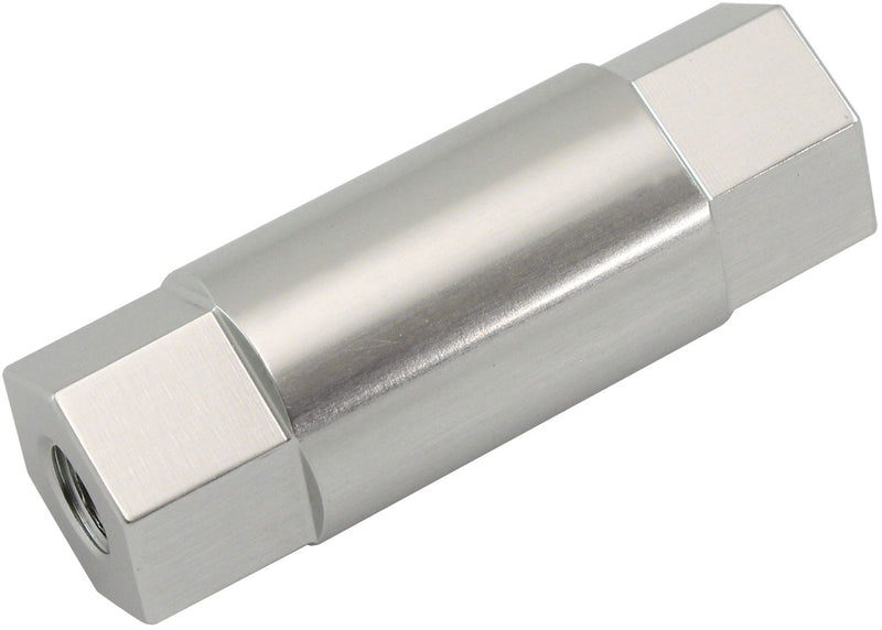 M6 FEMALE HEX SPACER SILVER   1 PER PACK 40mm LENGTH