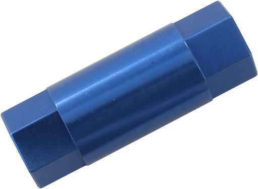 M6 FEMALE HEX SPACER BLUE     1 PER PACK 40mm LENGTH