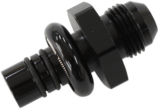 FORD EFI REGULATOR ADAPTER    -8AN WITH .550" SHANK BLACK