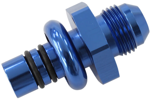 FORD EFI REGULATOR ADAPTER    -8AN WITH .550" SHANK BLUE