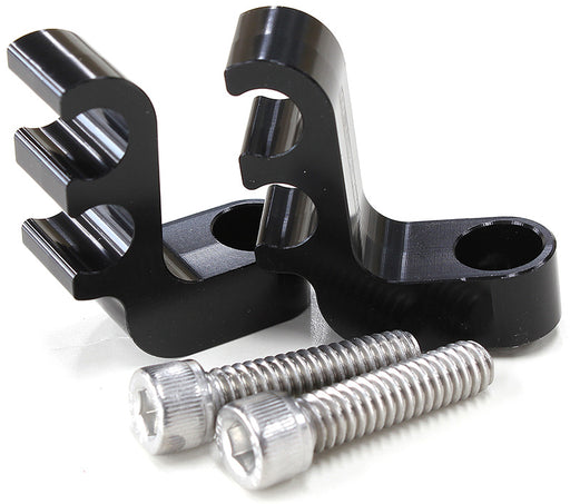 BLACK 2 WIRE LEAD SEPARATOR   BOLT INTO VALVE COVER PAIR