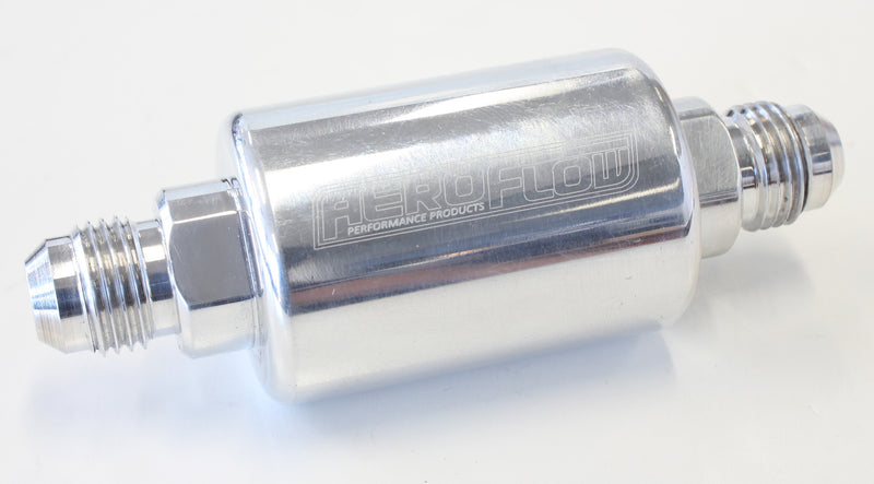 AEROFLOW FILTER 40 MICRON     POLISHED-6AN  1.25" x 3" NOTES