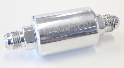 AEROFLOW FILTER 40 MICRON     POLISHED-6AN  1.25" x 3" NOTES