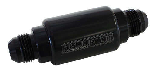AEROFLOW FILTER 40 MICRON     BLACK -8AN  1.25" x 3" NOTES