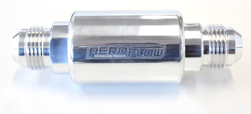 AEROFLOW FILTER 40 MICRON     POLISHED-8AN  1.25" x 3" NOTES